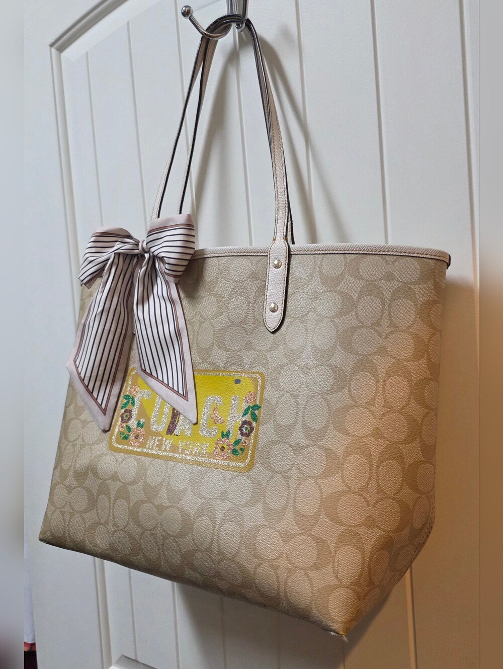 COACH Reversible City Tote Limited Edition "Road Trip" Edition
